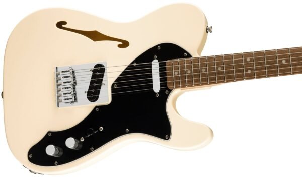 Squier Affinity Series Telecaster Thinline สี : olympic white - Image 3