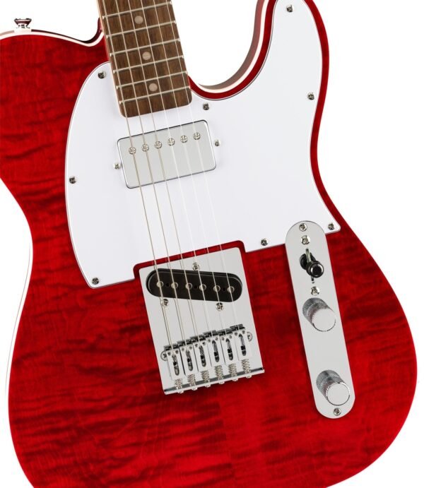 Squier Affinity Series Telecaster FMT SH สี : crimson red transparent - Image 4