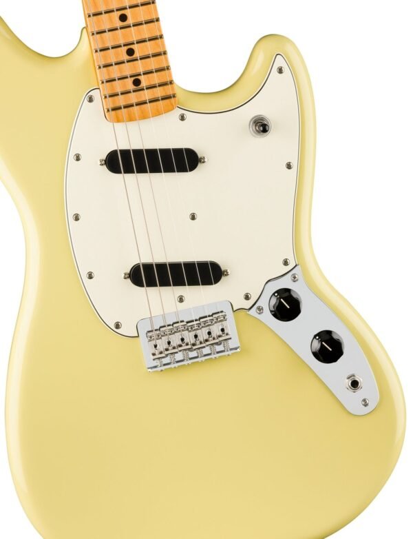 Fender Player II Mustang สี: Hialeah Yellow - Image 4