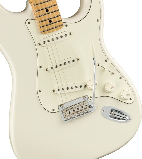 Fender Player Stratocaster สี: Polar White - Image 4