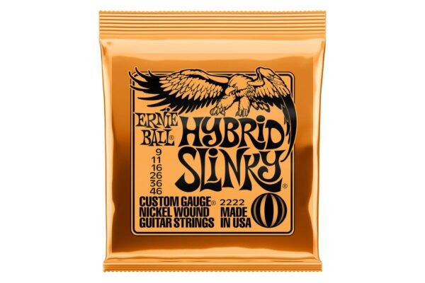 Ernie Ball Hybrid Slinky Nickel Wound Electric Guitar Strings 9-46