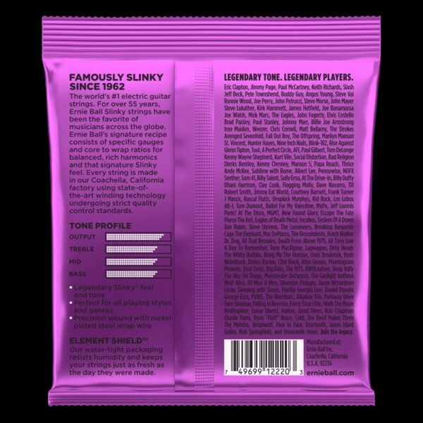 Ernie Ball Power Slinky Nickel Wound Electric Guitar Strings 11-48 - Image 3