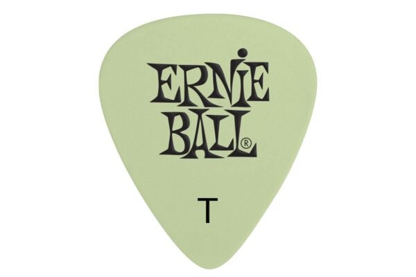 Ernie Ball Super Glow Cellulose Picks (12 ตัว)